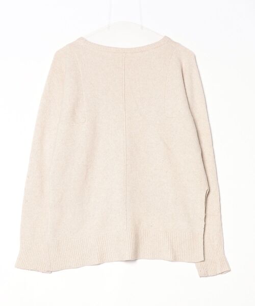 「Dignite collier」 長袖ニット FREE ベージュ レディース_画像2