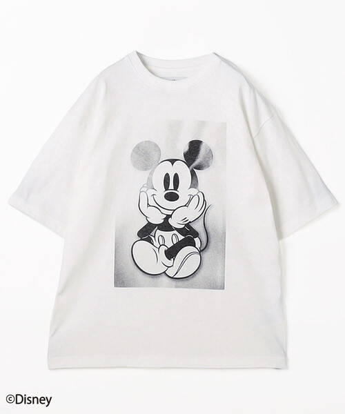 Johnbull（ジョンブル） tシャツ MICKEY MOUSE フロント プリント 半袖