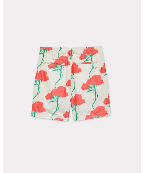 パンツ 'KENZO Archive Rose' テーラード ショートパンツ イン テクニカル タフタ メンズの画像