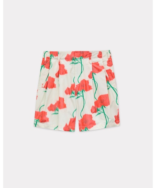 パンツ 'KENZO Archive Rose' テーラード ショートパンツ イン テクニカル タフタ メンズの画像