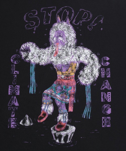 「チチカカ」 半袖Tシャツ FREE ベージュ レディース_画像5