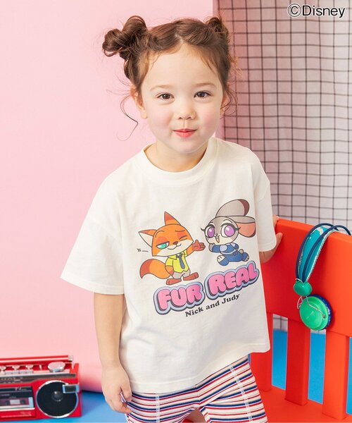 ズートピア Tシャツ　ディズニーストア限定 Disney（ディズニー） tシャツ 「リンク」「ディズニー」ズートピア