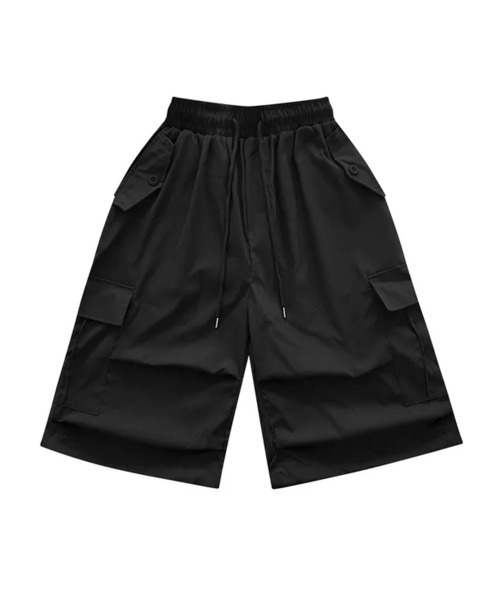 ポリエステル 黒 バミューダワイドショーツ 25SS AD2024 adidas（アディダス） 51 JD0957 KWN30 ショーツ オリジナルス パンツ