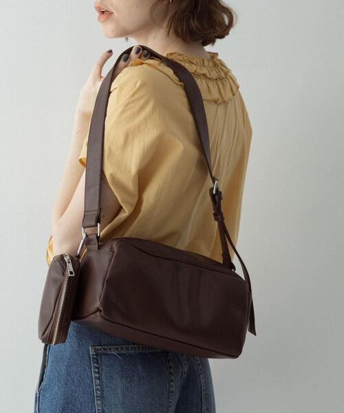 アーバンリサーチ ショルダーバッグ ブラック ブラウン URBAN RESEARCH 