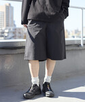 ワイドパンツ ハーフパンツ パンツ 短パン F...の詳細画像1
