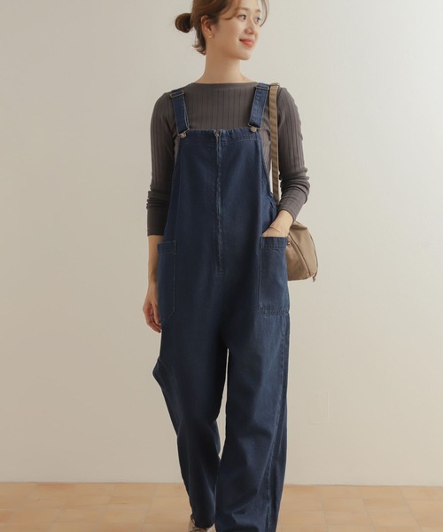 「URBAN RESEARCH DOORS」 オーバーオール SMALL ブルー レディースの画像