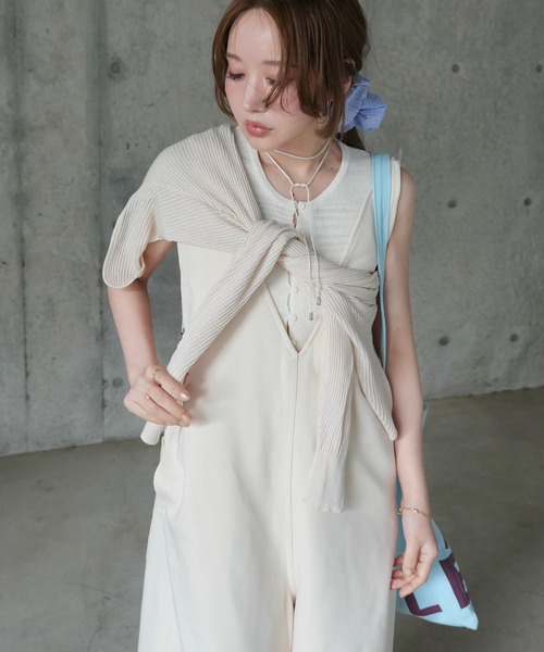 カーディガン 2way sheer mesh bolero cardigan / 2wayシアーメッシュ