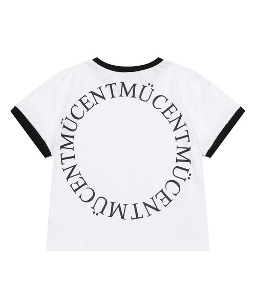 MUCENT（ムセント） tシャツ 「日本未発売/WEB限定」/バックロゴ 配色