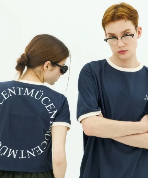 MUCENT（ムセント） tシャツ 「日本未発売/WEB限定」/バックロゴ 配色