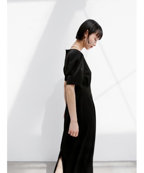 「Katrin TOKYO」 半袖ワンピース X-SMALL ブラック レディース_画像7