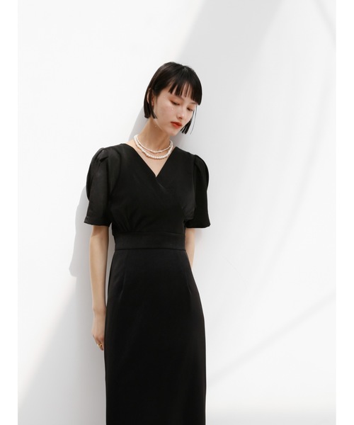「Katrin TOKYO」 半袖ワンピース X-SMALL ブラック レディース_画像9