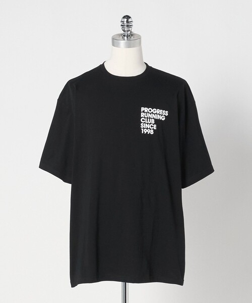 LOEFF（ロエフ） tシャツ 半袖 「別注」「PROGRESS RUNNING CLUB」1998