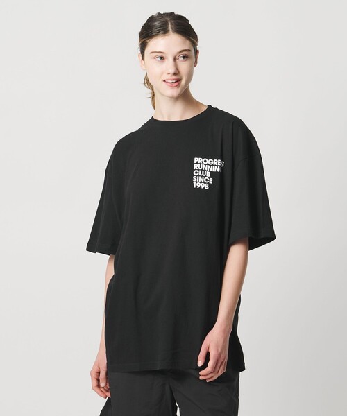 LOEFF（ロエフ） tシャツ 半袖 「別注」「PROGRESS RUNNING CLUB」1998