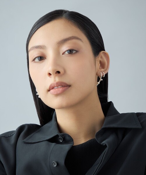Jouete（ジュエッテ） ピアス 「ダブルピアス」 パール レディース