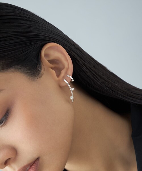 Jouete（ジュエッテ） ピアス 「ダブルピアス」 パール レディース