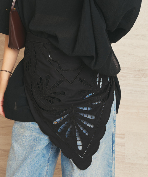 R’IAM EMBROIDALY スカーフ plage（プラージュ） スカーフ バンダナ 「追加」R'IAM EMBROIDALY