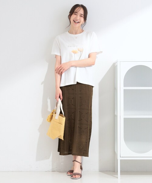 SHOO・LA・RUE（シューラルー） スカート 「洗濯機可」クロシェ編みが