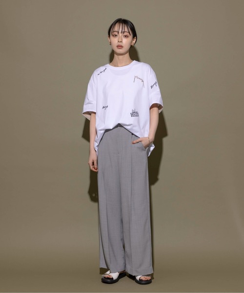 「Eimee Law」 半袖Tシャツ 38 オフホワイト レディース_画像2