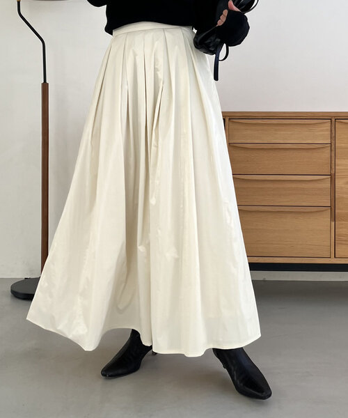 「CAPRICIEUX LE'MAGE」 ロングスカート 38 グレー レディース_画像5