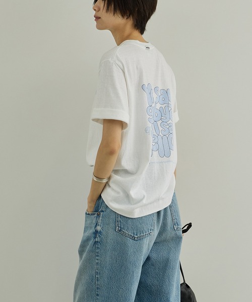 AMERICANA（アメリカーナ） tシャツ 半袖 「Americana（アメリカーナ