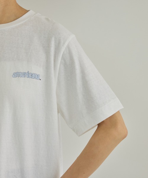AMERICANA（アメリカーナ） tシャツ 半袖 「Americana（アメリカーナ