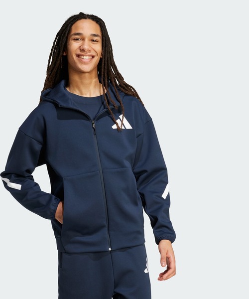 adidas（アディダス） パーカー Z.N.E. フルジップ フード付きトラック