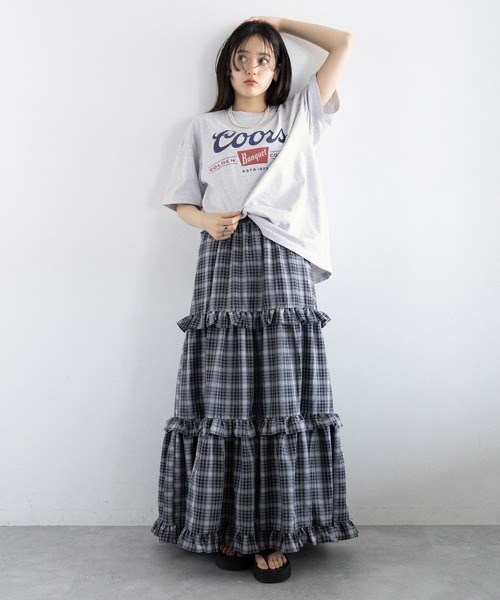 「GOOD ROCK SPEED」 半袖Tシャツ「liteコラボ」 FREE ネイビー レディース_画像7