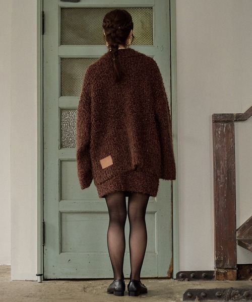 セットアップ glitter melange knit set up / グリッターメランジニットセットアップ レディース | mideal | 12