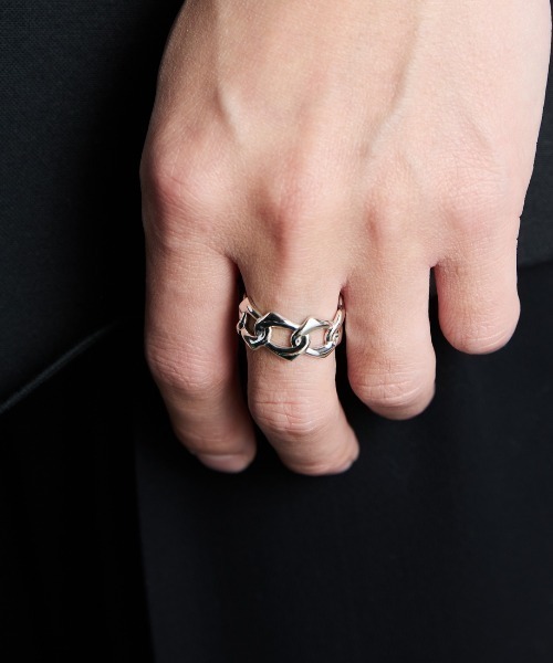 XOLO 指輪 リング 「XOLO JEWELRY/ショロジュエリー」 EDGE CHAIN