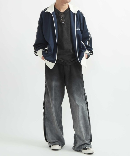 CONVERSE TOKYO ブルゾン アウター SIDE LINE LOOSE TRACK JACKET