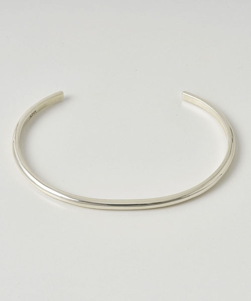 バングル BANGLE - FLAT - SILVER メンズ レディースの画像