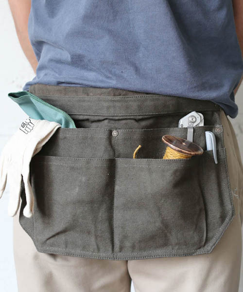 DULTON（ダルトン） ウエストポーチ WAX CANVAS MULTIPURPOSE TOOL BAG