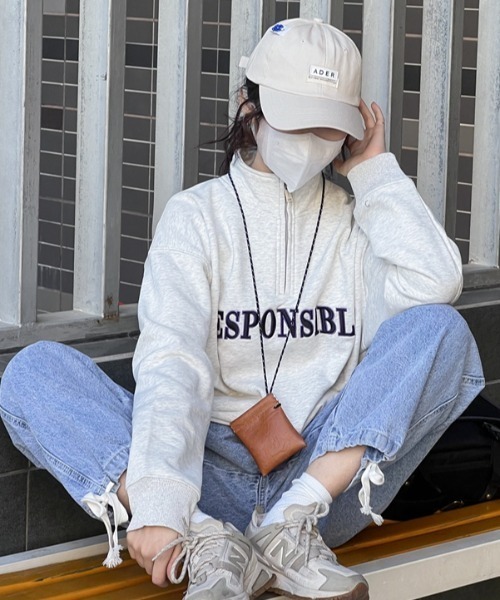 KOM トレーナー スウェット A'GEM/9 × .kom「.kom/ドットケー