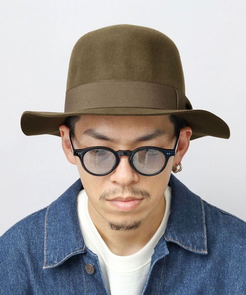 Ruben 帽子 ハット ミドルブリム オープンクラウンハット / マウンテン