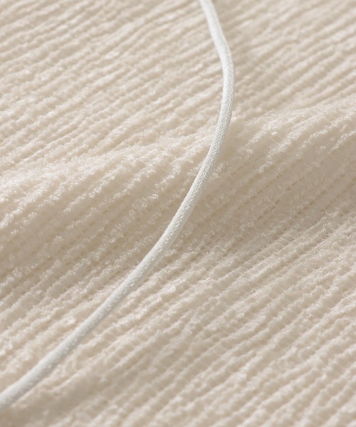 tシャツ wrincle boucle string pull(リンクルブークレ