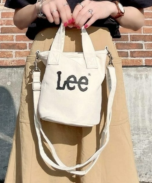 ショルダーバッグ バッグ レディース 「Lee」LEEロゴ2way丸底バッグ｜zozo｜02