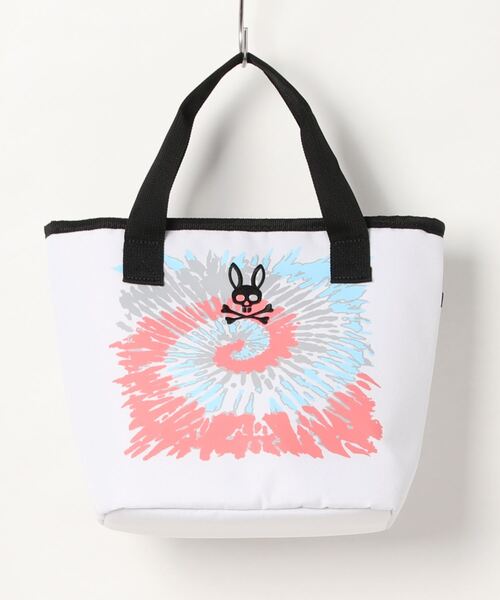 Psycho Bunny/サイコバニー OCEANS ラウンドバッグ Psycho Bunny トートバッグ 「サイコバニー」 ラウンドバッグ LW