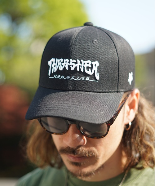 THRASHER キャップ 帽子 SANSKRIT Style SnapBack CAP
