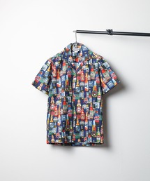 N429 Made in Hawaii アロハシャツ 半袖シャツ ARCHIVER アロハシャツ シャツ 半袖 「W」「it」「ut20」「PACIFIC