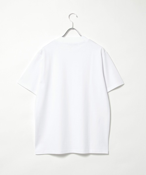 【コットンシルケット】ポンチ クルーネック Tシャツ ポンチクルーネックジャケットTシャツ（Tシャツ/カットソー