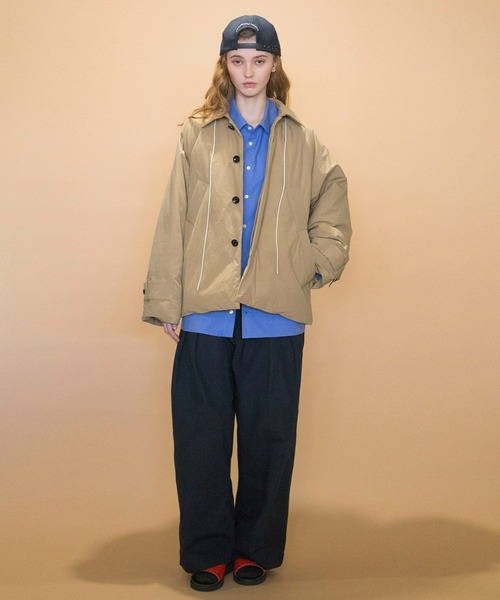 My Beautiful Landlet コーディロイビッグシルエットシャツ my beautiful landlet シャツ 「my landlet」 ORGANIC COTTON