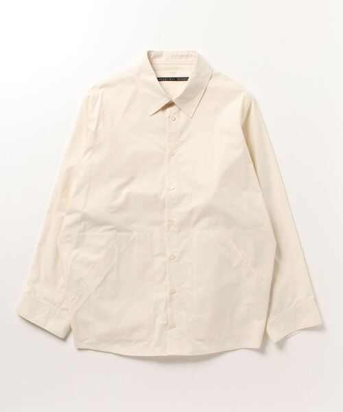 シャツ ブラウス メンズ 「my beautiful landlet」 ORGANIC COTTON TYPEWRITER RAGLAN SHIRT｜zozo｜13