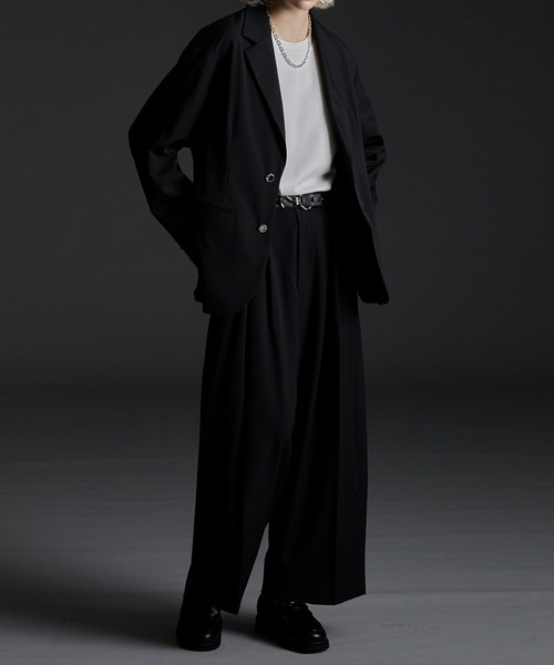 CIASENSE パンツ High Count 3 Tuck Wide Pants/ハイカウント3タック