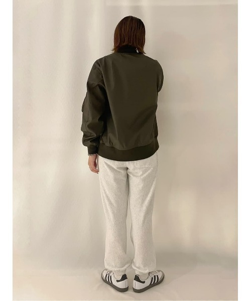 back number MA-1 ブルゾン Mサイズ 新品未使用 BACK NUMBER ma1 ma-1 「BACK NUMBER」ライトMA-1 メンズ