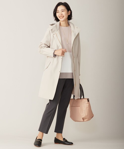 【専用】　23区 フーデットコート 48 美品 コート アウター VINAジェットオックス フーデッド レディース