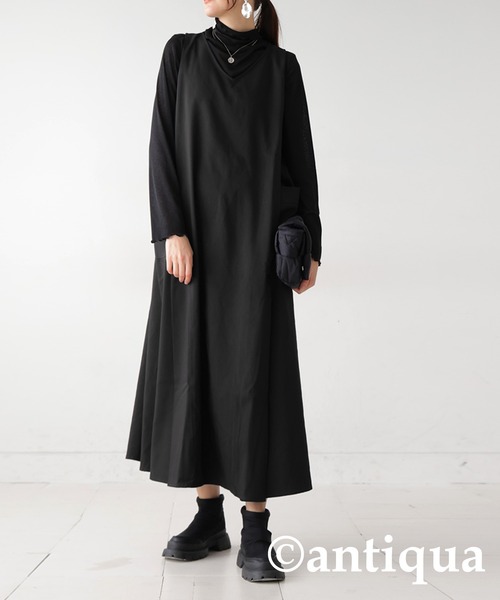 美品★キートンノースリーブワンピース antiqua ワンピース ノースリーブワンピース : ZOZOTOWN Yahoo