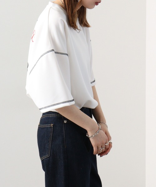 新品未使用　ancellm attic別注 tシャツ A.T.C in the attic homme スマホショルダー tシャツ ATC in the attic