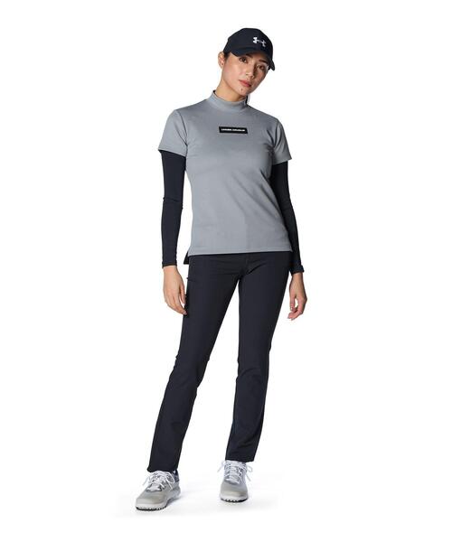 UNDER ARMOUR ゴルフパンツ　ストレッチ　刺繍ロゴ　ブラック　94 UNDER ARMOUR ゴルフパンツストレッチ刺繍ロゴブラック94