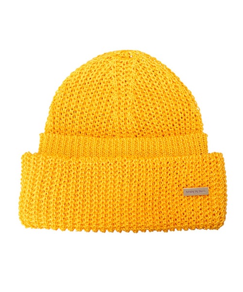 MAISON Birth LINEN STEP KNIT リネンステップニット帽 MAISON Birth ニット帽 ニットキャップ メゾンバース / LINEN