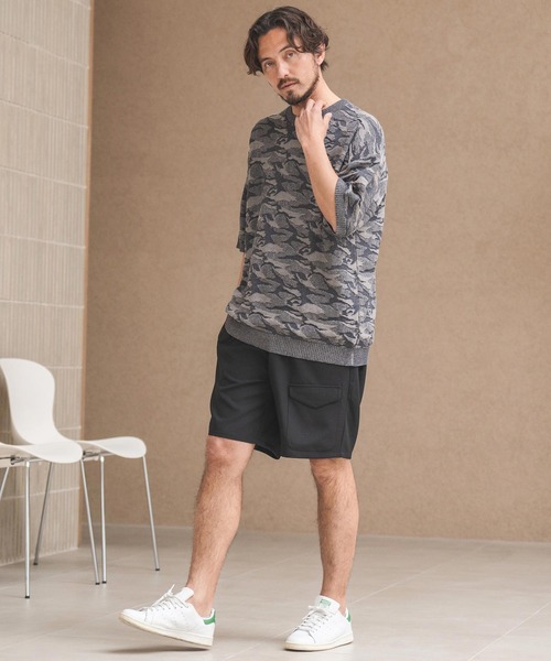 CAMBIO（カンビオ） パンツ mp12270- Design Pocket Short Pants
